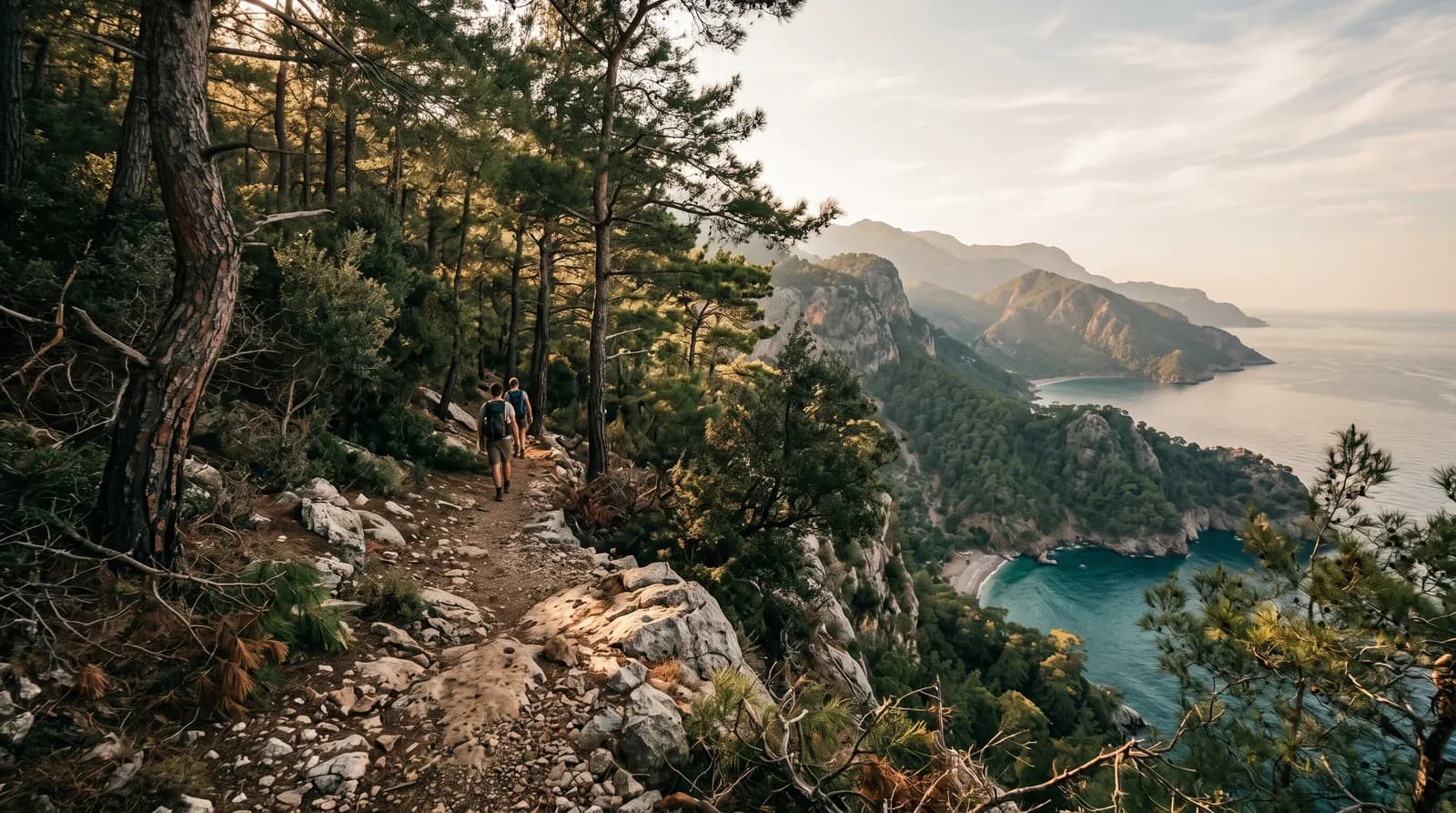 Coastal and mountain paths