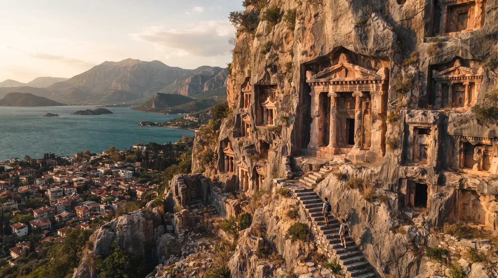 Lycian rock tombs