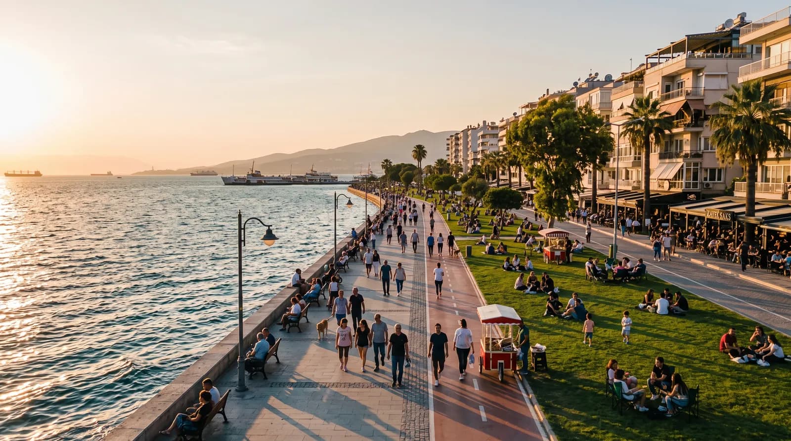 Seafront walks
